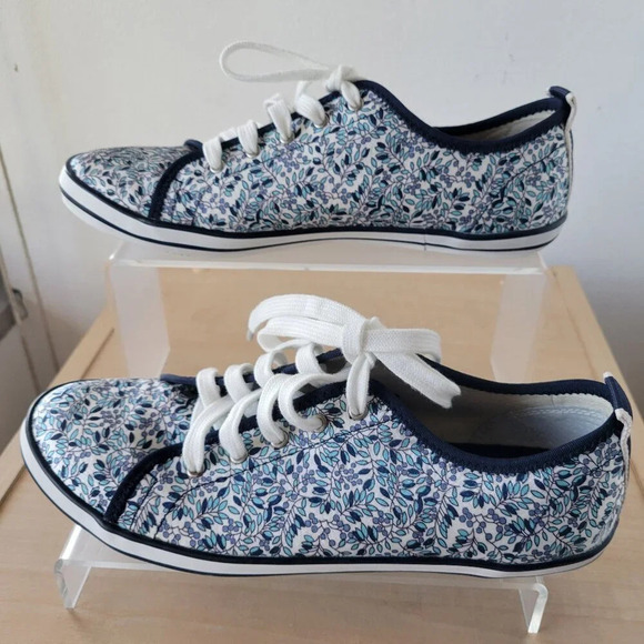 Blue Pr!vo By Clarks Tangelo Floral Sneakers (size: 8M) - Picture 6 of 16